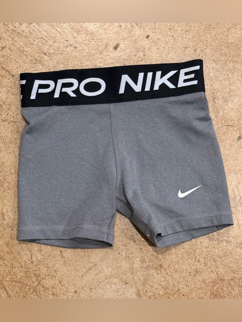Girls Nike Pro Dri Fit spandex shorts size small